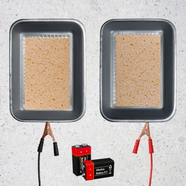 Image of DIY iontophoresis for blog article "The Fischer vs. DIY Iontophoresis" | Compare The Fischer vs. DIY iontophoresis. Discover why The Fischer offers safe, proven, and time-saving hyperhidrosis treatments over risky homemade setups.