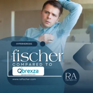 Blog cover image for blog article "The Fischer vs. Qbrexza: Choosing the Best Hyperhidrosis Solution" | Compare Fischer vs Qbrexza for hyperhidrosis treatment. Discover why The Fischer is safer, more affordable, and versatile for hands, feet, and underarms.