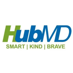 Logo for Telehealth partner HubMD